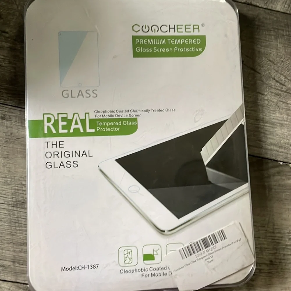 Coocheer tempered glass screen protector